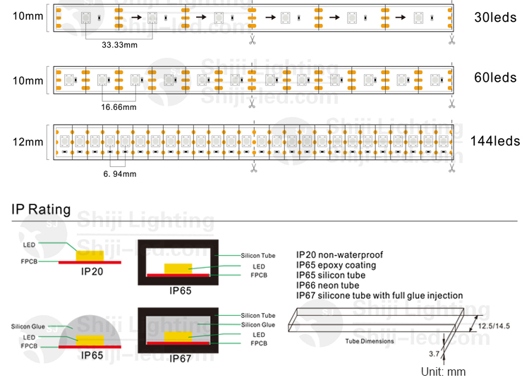 RGB Led Strip 60Leds/m Strip Light