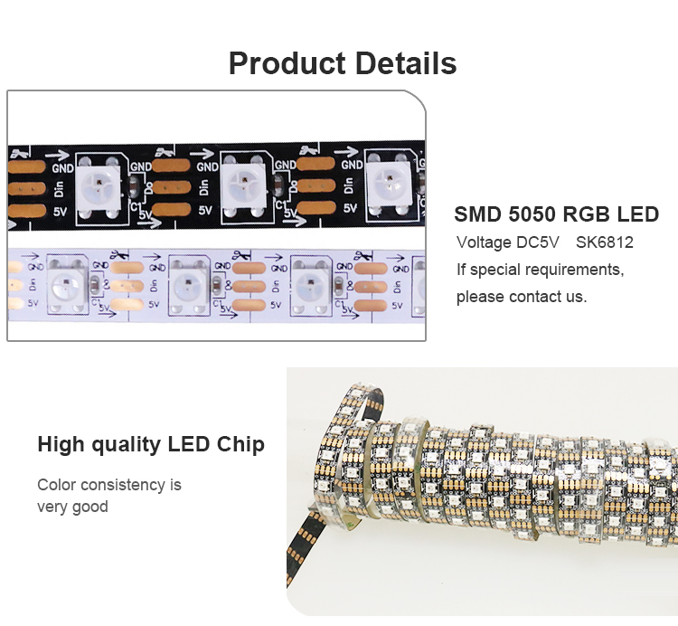 RGB Led Strip 60Leds/m Strip Light