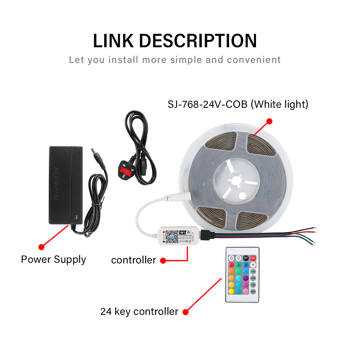 COB RGB Led Strip Light