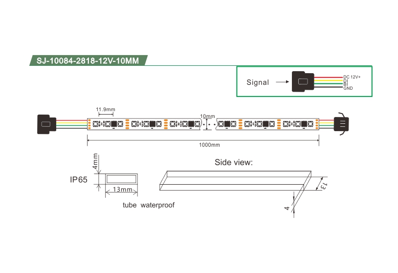 Addressable WS2818 Led Strip Light