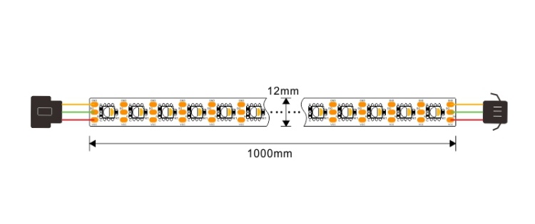 Flexible 90LEDs Addressable Led Strip Light