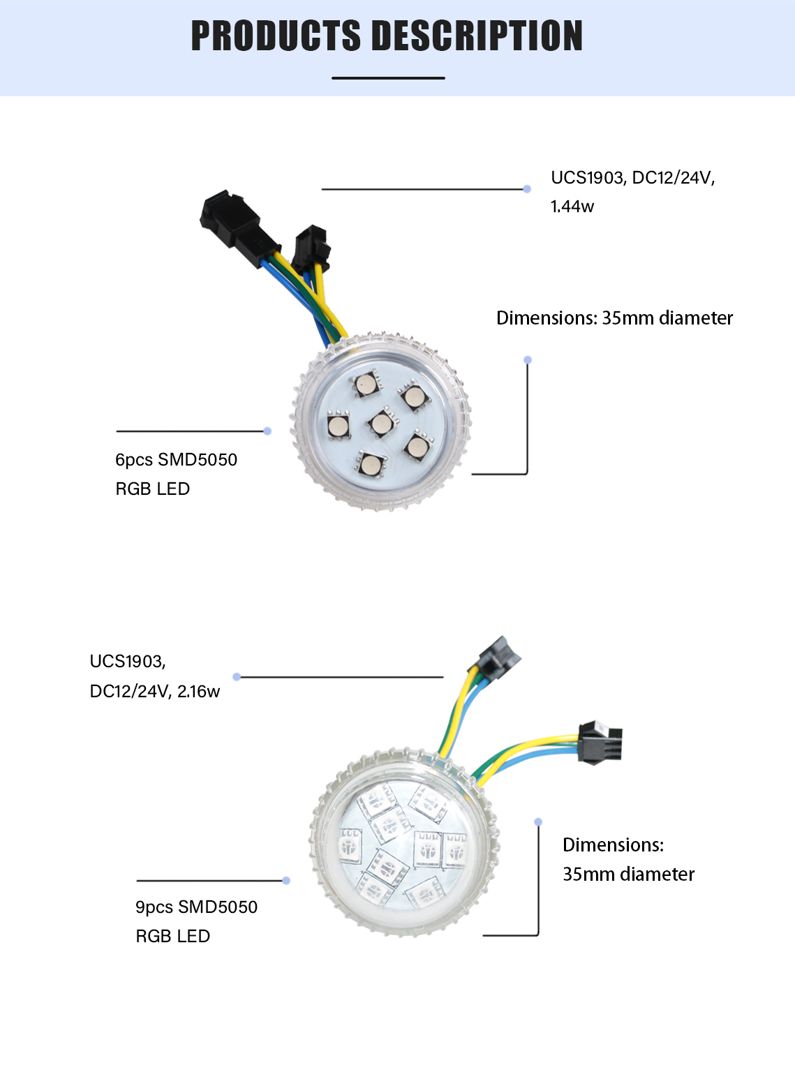 LED Pixel Light