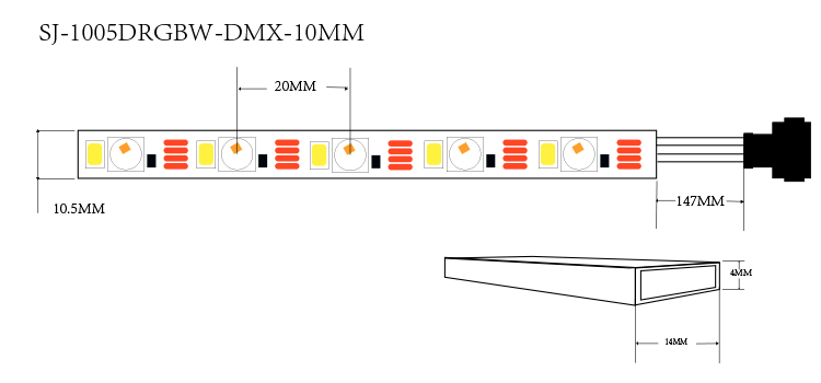  Neon Pixel LED Strip Decor Lighting