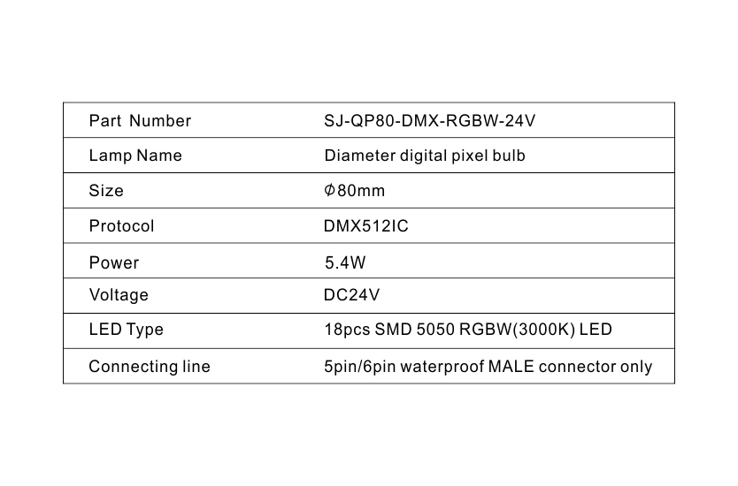 led pixel light