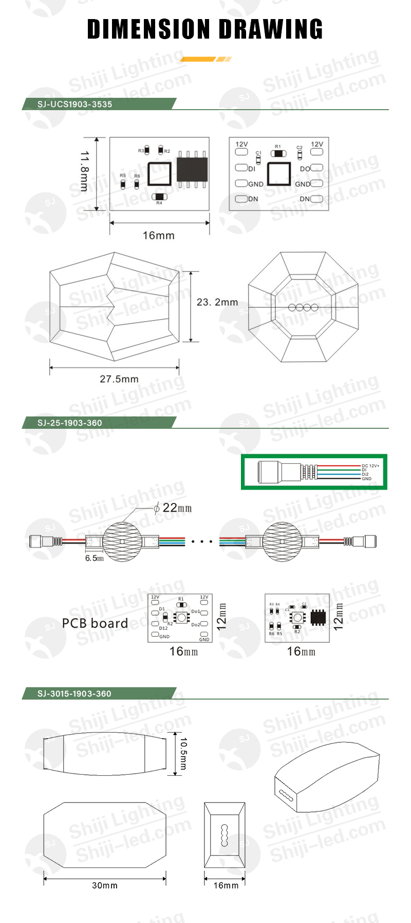 led point light rgb