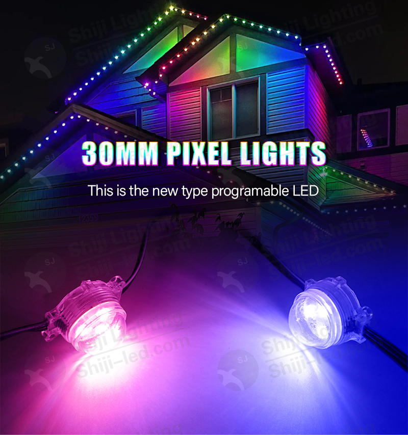 30mm led pixel light