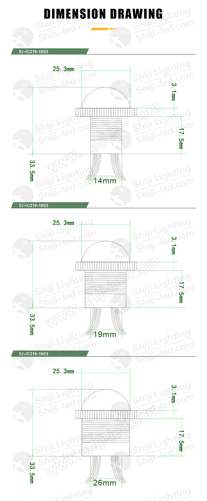 led pixel light